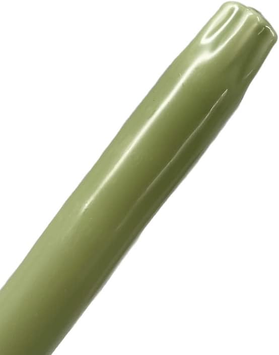 D'light Online Elegant 10" Holiday Unscented Taper Candle for Christmas - Premium Quality Candles Hand-Dipped Tapered Candles, Dripless and Smokeless - Set of 12 (10 Inch, Rustic Christmas)