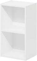 Furnifact White Bookcase with Wooden Shelves, Elegant Storage Solution, Modern Design, Durable Wood Material, Suitable for Living Room or Office Use
