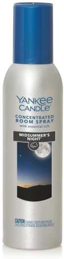 Yankee Candle Popular Fragrances 3-Pack Concentrated Room Sprays (Clean Cotton, Lemon Lavender, MidSummer's Night)