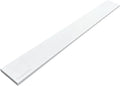 Super White Engineered Marble Threshold for Shower Curb, Bathroom Vanity Backsplash, Window Sill, Door Transitions (4" x 48")