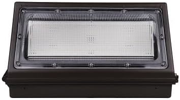 RuggedGrade 200W LED Wall Pack - Durado II Series - 26,000 Lumens - Semi Cut-Off - 5000K Bright White - Outdoor LED Wall Light - Bronze Housing - DLC 5.1 Premium