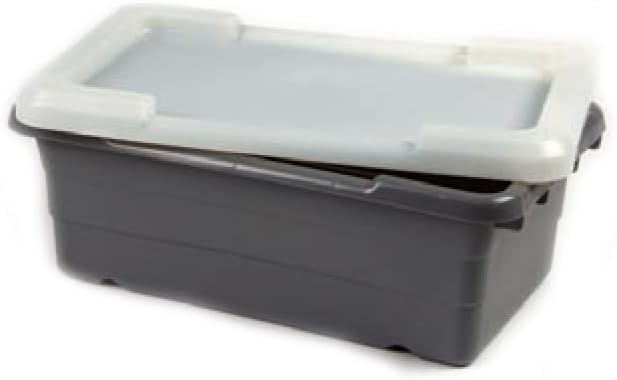 ULTRASOURCE Poly Tote Lid, Grey, Food Approved Bundle of 6 Lids