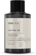 VINEVIDA [4 oz] Mahogany Woods; Fragrance Oil for Candle Making and Soap Making - Premium Candle Scents for Soy Candles