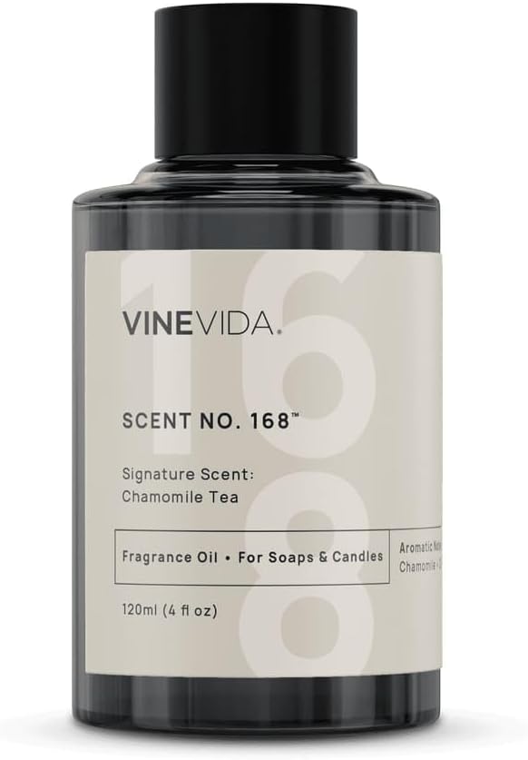 VINEVIDA [4 oz] Chamomile Tea; Fragrance Oil for Candle Making and Soap Making - Premium Candle Scents for Soy Candles