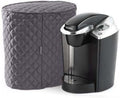 Covermates Keepsakes Coffee Maker Cover – Quilted Appliance Protector for Espresso Makers – Dust & Stain Resistant, Washable Slip‑On Design for Countertop Storage, Slate
