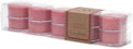 ECO CANDLE CO. Tea Light Candles, Crushed Cranberry, 10-Pack - Scents of Fresh Cranberries, Apples, Citrus, Clove & Cinnamon - Recyclable, 100% Soy Wax, No Lead, Kraft Paper Label & Lid, Hand Poured