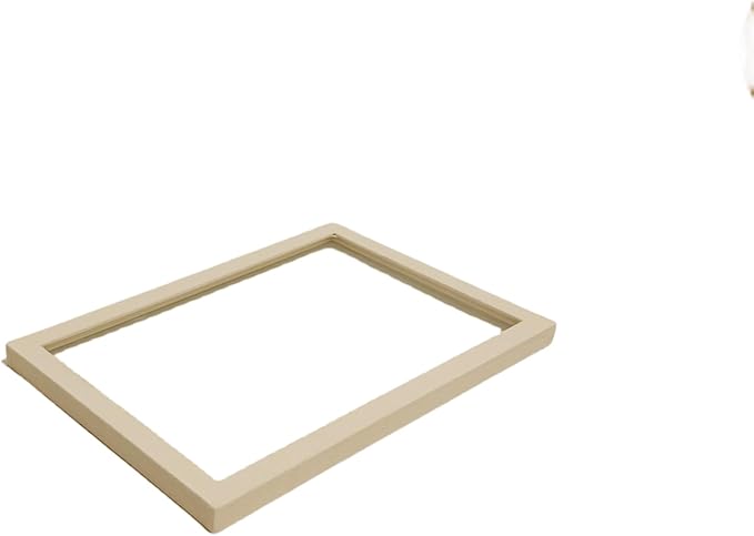 Top Lid for Large Beige Premium Quality Velvet Jewelry Display Box Tray Stackable Practical Trade Show Home Store Glass Lid