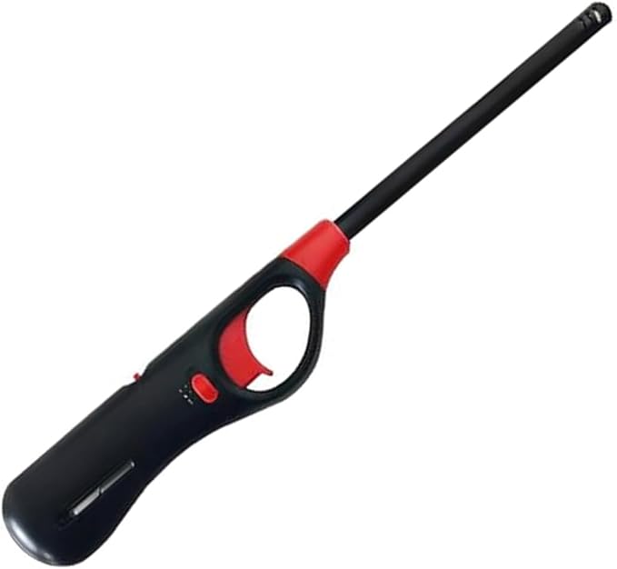 Handi Flame BBQ Grill Click Lighter Refillable Candle Fireplace Kitchen Stove Wind Resitent Long Stem