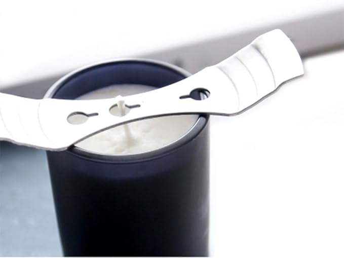 EricX Light 8 inch Candle Wick with Candle Wick Stickers and Candle Wick Centering Device,60 pcs for Candle Making