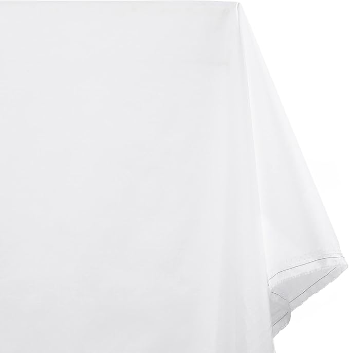Ottertex Nylon Ripstop Fabric Waterproof Heavy Duty Outdoor Lightweight By The Yard Wholesale - White (5 Yards)