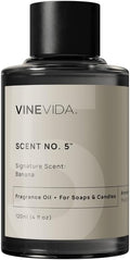 VINEVIDA [4oz] Banana Fragrance Oil for Candle & Soap Making - Made in USA Candle & Soap Scents