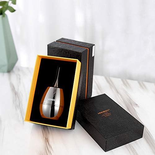 Permanent Match, Ten Thousand Match Lighter, Forever Fire Starter - Matchstick Kerosene Refillable Electronic Lighter, Great Gift for Father, Husband, Boyfriend - No Oil (Wood Grain)