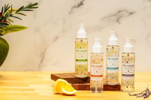One Fur All Room Spray for Pet Odor, 4 OZ Concentrated Pet Friendly Air Freshener, Fresh Citrus, Pack of 1