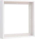 Pixy Canvas Floater Frame 47x47 for 1-1/2 (1.5) inch Deep Canvas Paintings/Canvas Prints/Wood Canvas Panels/Wall Art/Wall Decor/Home Decor/Artwork (White, 47 x 47 inch, Square)