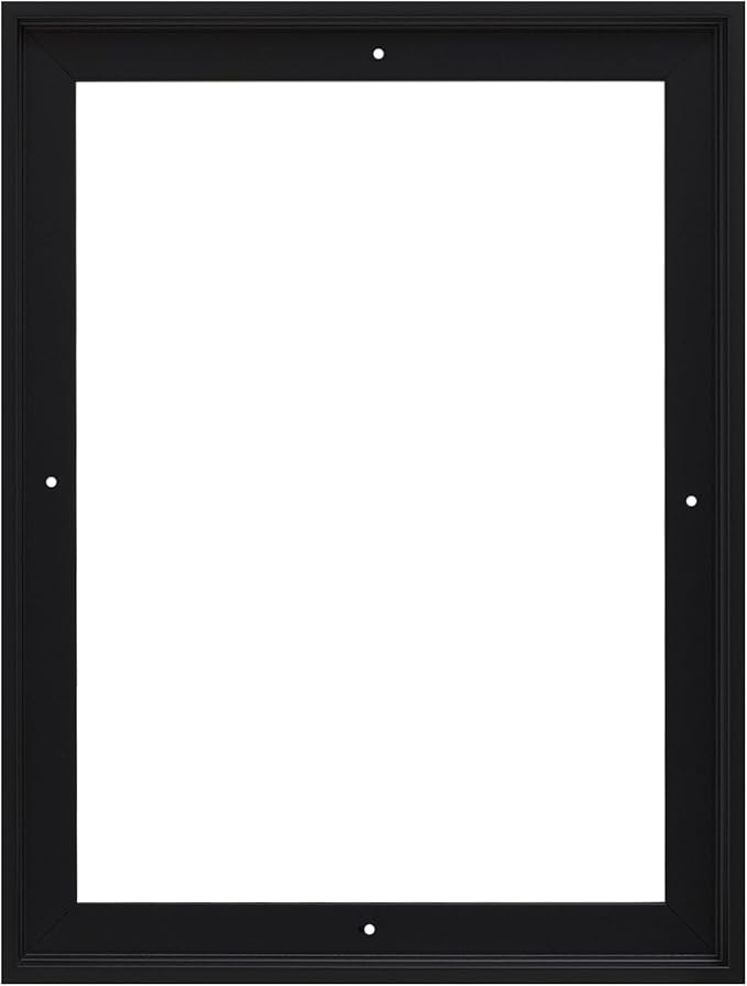 Pixy Canvas Floater Frame 26x28 for 3/4 (0.75) inch Deep Canvas Paintings/Canvas Prints/Wood Canvas Panels/Wall Art/Wall Decor/Home Decor/Artwork (Black, 26 x 28 inch, Portrait)