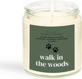 Walk in The Woods | Pet Friendly Candle | Soy-Free Coconut Apricot Wax | Clean Burning | Non-Toxic | Veterinarian Approved | Pet Odor Eliminator | Air Freshening Scented Candle | 9 oz