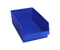QUANTUM STORAGE SYSTEMS QSB210BL STORE-MORE Part Organizer Blue Bins 18" L x 12" W x 6" H 8 Pack
