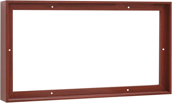 Pixy Canvas Floater Frame 8x14 for 1-1/2 (1.5) inch Deep Canvas Paintings/Canvas Prints/Wood Canvas Panels/Wall Art/Wall Decor/Home Decor/Artwork (Red Cherry, 8 x 14 inch, Landscape)