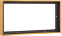Pixy Canvas 8x16 Floater Frame for 1.5" Deep Canvas Paintings, Wood Panels & Stretched Canvas Boards. 4 Colors Available (Rustic Gold, 8 x 16)