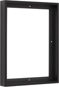 Pixy Canvas Floater Frame 26x40 for 1-1/2 (1.5) inch Deep Canvas Paintings/Canvas Prints/Wood Canvas Panels/Wall Art/Wall Decor/Home Decor/Artwork (Black Stripe, 26 x 40 inch, Portrait)