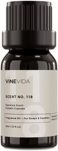 VINEVIDA [10 ml] Pumpkin Cupcake; Fragrance Oil for Candle Making and Soap Making - Premium Candle Scents for Soy Candles