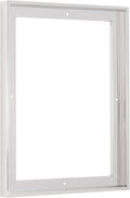 Pixy Canvas Floater Frame 7x14 for 3/4 (0.75) inch Deep Canvas Paintings/Canvas Prints/Wood Canvas Panels/Wall Art/Wall Decor/Home Decor/Artwork (Chrome, 7 x 14 inch, Portrait)
