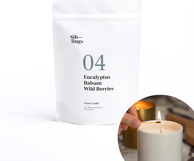 Siblings Candle Making Kit | DIY Coconut Soy Wax - Candle Kit (3 Kits)
