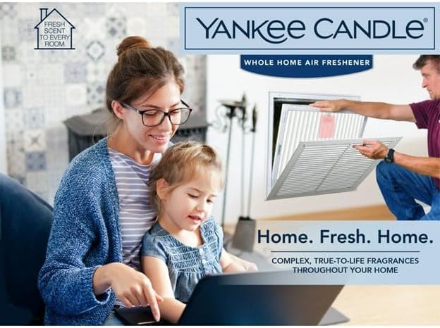 Yankee Candle Sparkling Cinnamon Whole Home Air Freshener (Pack of 8)
