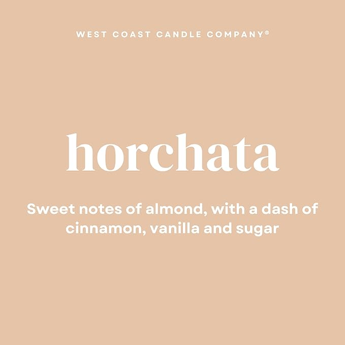 Horchata | Mini Pet Friendly Candle | Soy-Free Coconut Apricot Wax | Clean Burning | Non-Toxic | Veterinarian Approved | Pet Odor Eliminator | Air Freshening Scented Candle | 4 oz