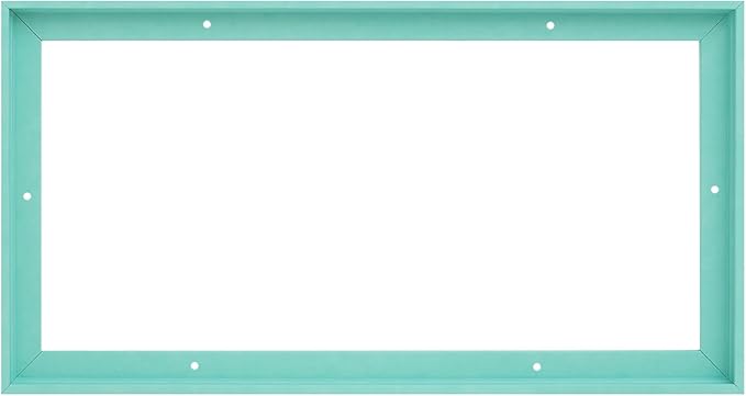 Pixy Canvas Floater Frame 16x32 for 3/4 (0.75) inch Deep Canvas Paintings/Canvas Prints/Wood Canvas Panels/Wall Art/Wall Decor/Home Decor/Artwork (Lucite Green, 16 x 32 inch, Landscape)