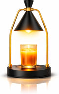 MIGHTY T Candle Warmer Lamp with Timer & Dimmer – Flameless Candle Lamp for Jar Candles – Adjustable Brightness – Safe Home Fragrance Warmer for Bedroom & Living Room