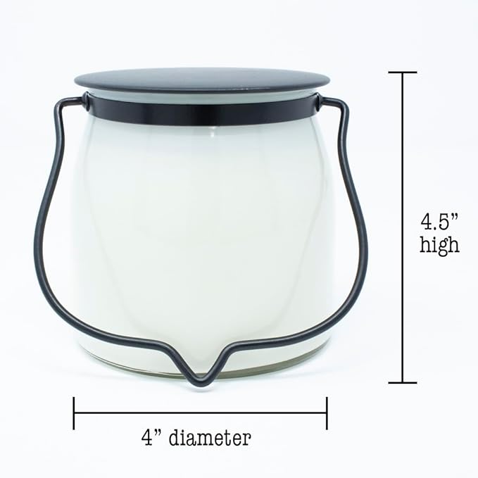 Milkhouse Candle Company - Oatmeal, Milk & Honey - Creamery Collection - 16oz Double Cotton Wick Soy Candles with Beeswax - Long Burn Time, Made in The USA - Non Toxic, Premium Scented Candles