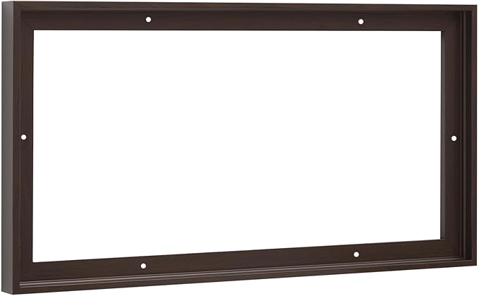 Pixy Canvas Floater Frame 11x17 for 3/4 (0.75) inch Deep Canvas Paintings/Canvas Prints/Wood Canvas Panels/Wall Art/Wall Decor/Home Decor/Artwork (Dark Walnut, 11 x 17 inch, Landscape)