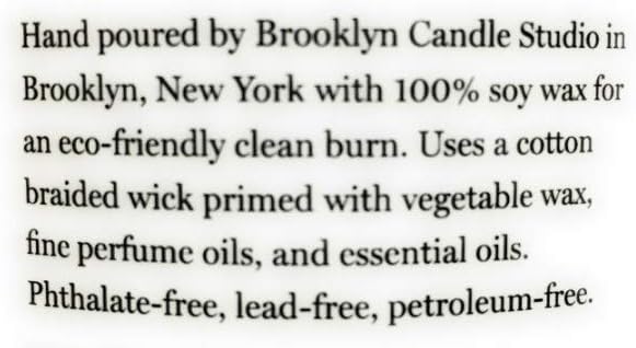 Brooklyn Candle Studio Christmas Tree Jar Candle - Luxury Scented Candle, Vegan Soy Wax, Hand Poured in The USA, 50 Hour Slow Burn Time - 7.5oz