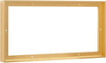 Pixy Canvas Floater Frame 10x14 for 1-1/2 (1.5) inch Deep Canvas Paintings/Canvas Prints/Wood Canvas Panels/Wall Art/Wall Decor/Home Decor/Artwork (Brass Gold, 10 x 14 inch, Landscape)