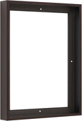 Pixy Canvas Floater Frame 28x32 for 1-1/2 (1.5) inch Deep Canvas Paintings/Canvas Prints/Wood Canvas Panels/Wall Art/Wall Decor/Home Decor/Artwork (Dark Walnut, 28 x 32 inch, Portrait)