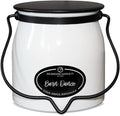 Milkhouse Candle Company Barn Dance Soy Candles - Bergamot | Patchouli Leaves | Sandalwood Scented - 16 oz Butter Jar with Lid, 65+ Hour Burn Time, Made in The USA