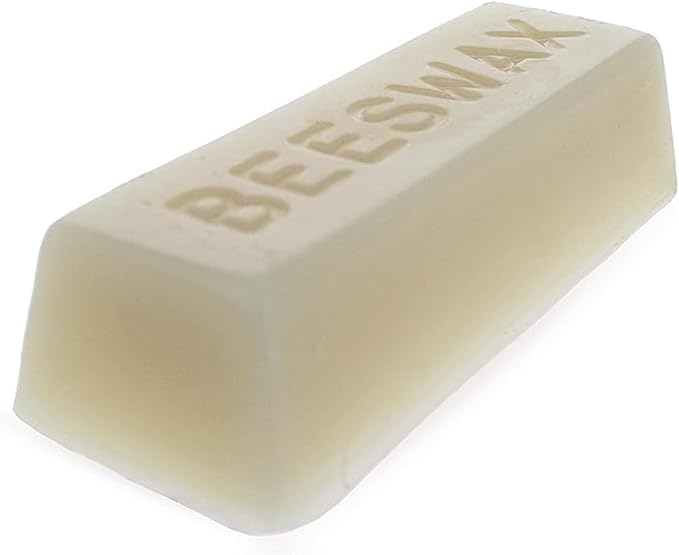 TooGet 36Pcs White Beeswax Bars, Natural Beeswax Block Bees Wax Pure Bar Wax for Candle Making, Skincare, Furniture Polish, DIY Crafts - 40 OZ