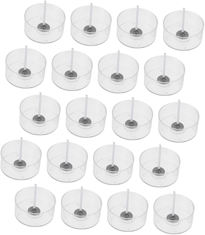 NUOBESTY 1 Set Candle Making Kit with Round Containers and Stable Wicks Candle Wicks Molds for DIY Projects for Beginners and Professionals Create Beautiful Home Decor