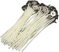 30Pcs 4 Inch Candle Wicks Cotton Core Waxed with Candle Making DIY Durability and Fashion