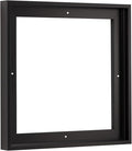 Pixy Canvas Floater Frame 5x5 for 3/4 (0.75) inch Deep Canvas Paintings/Canvas Prints/Wood Canvas Panels/Wall Art/Wall Decor/Home Decor/Artwork (Black, 5 x 5 inch, Square)