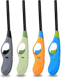 Butane Lighter, 4pcs Refillable Lighter for Candle(No Butane Inside)