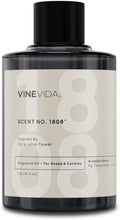 VINEVIDA [16oz] Fig & Lotus Flower Fragrance Oil for Candle Making - Natural Candle Oil Scents - Soap Making Essential Oil - Made in USA