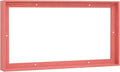 Pixy Canvas Floater Frame 8x24 for 1-1/2 (1.5) inch Deep Canvas Paintings/Canvas Prints/Wood Canvas Panels/Wall Art/Wall Decor/Home Decor/Artwork (Pastel Red/Pink, 8 x 24 inch, Landscape)