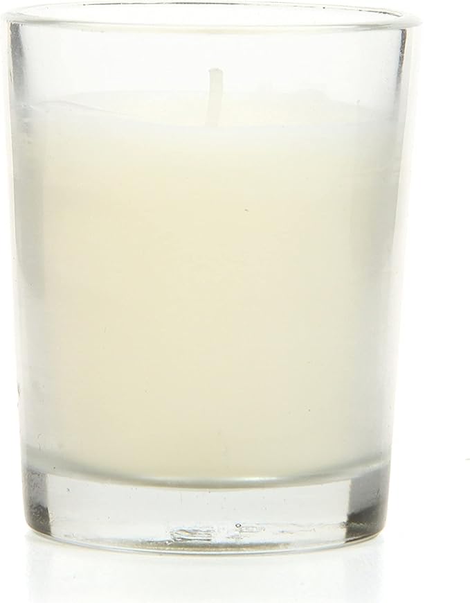 Hosley Unscented Votive Candles, Clean-Burning with 10-12 Hour Burn time Ideal for Weddings, Parties, Aromatherapy, (Ivory, 480)