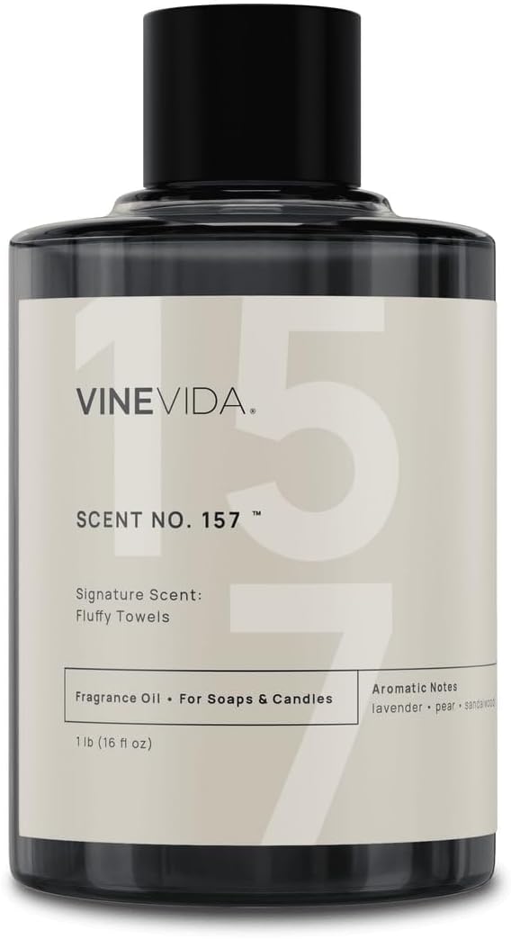 VINEVIDA [16 oz] Fluffy Towels; Fragrance Oil for Candle Making and Soap Making - Premium Candle Scents for Soy Candles