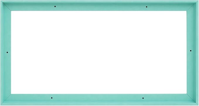 Pixy Canvas Floater Frame 12x14 for 3/4 (0.75) inch Deep Canvas Paintings/Canvas Prints/Wood Canvas Panels/Wall Art/Wall Decor/Home Decor/Artwork (Lucite Green, 12 x 14 inch, Landscape)