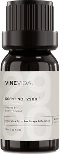 VINEVIDA [10mL] No.2900 (Men) Fragrance Oil for Candle Making - Natural Candle Oil Scents - Soap Making Essential Oil - Made in USA