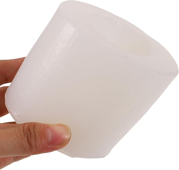 Uonlytech Silicone Candle Mold Gloves Shape DIY Candle Accessory Handmade Craft Mold for Winter Holiday Aromatherapy