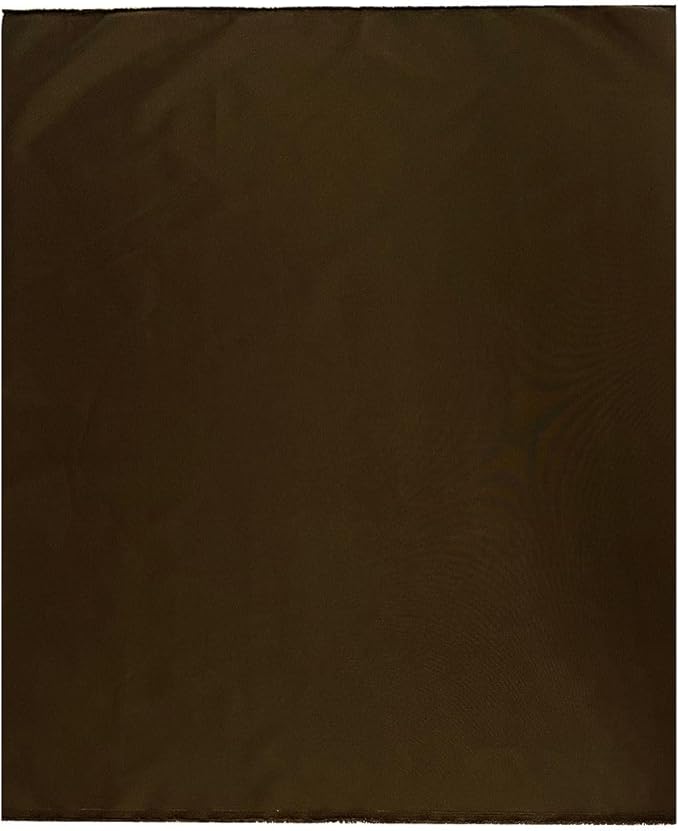 Mybecca Waterproof Canvas Marine Fabric 600 Denier Indoor/Outdoor PU Backing UV Protector Chocolate 1 Yard